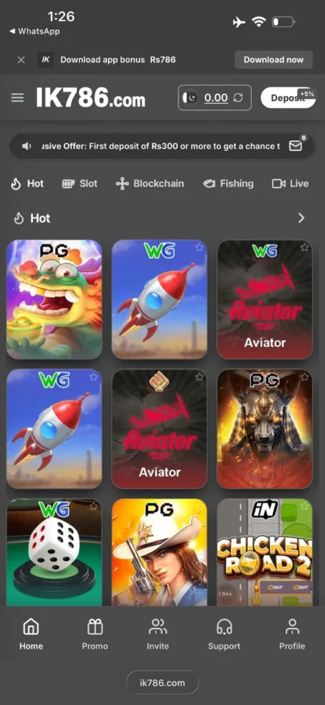 IK786 Game